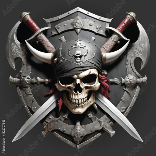 Princess of the Pirates: Herald of the Crimson Tide, Pirates T-shirt Vector Design