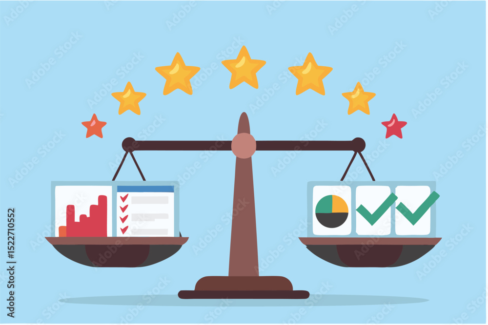 Obraz premium performance-rating--risk-management-or-employee-su.eps