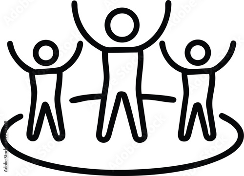 Teamwork collaboration success group people celebration community partnership cooperation together achievement