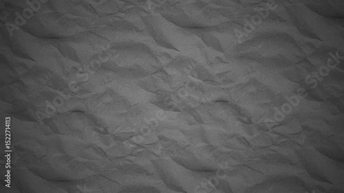Abstract grayscale texture featuring crinkled paper with subtle gradation and delicate details
