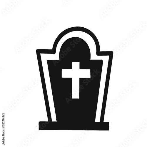 grave stone cross