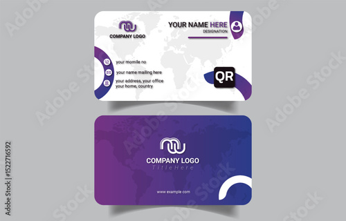 Awesome Modern Corporate Business Card