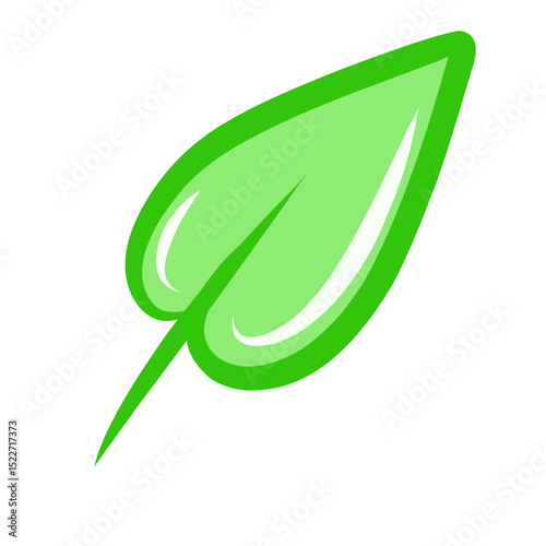 Stylized leaf illustration on a plain backdrop offering visual harmony