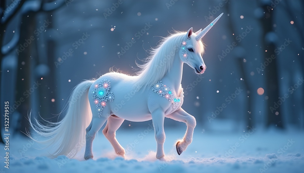 Fototapeta premium Winter Wonderland Horses