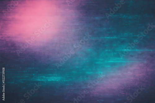 Abstract Teal and Pink Grunge Texture High-Resolution Wallpaper Background