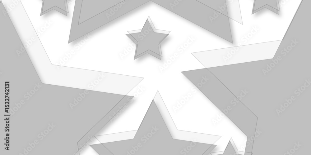 Obraz premium Star seamless pattern. stained glass effect. Chaotic elements. Abstract geometric shape texture. Star icon. Vector illustration. Silver star background. Star logo. Star lined icon, sign, symbol, Flat 