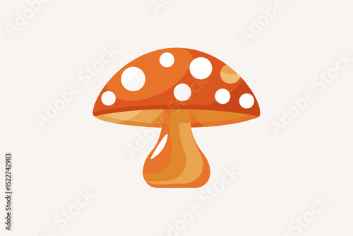 mushroom on a white background