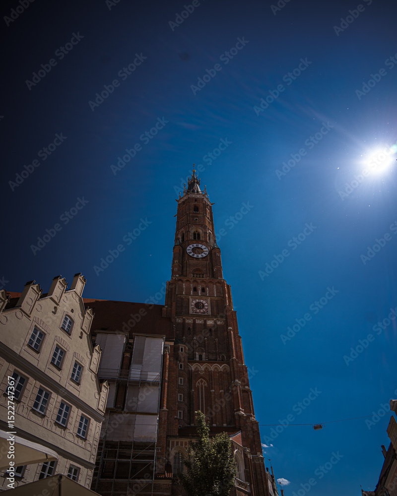 Fototapeta premium Church in Landshut