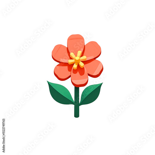 vector illustration of a flower