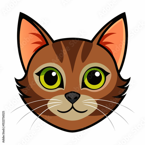 vector illustration of a cat