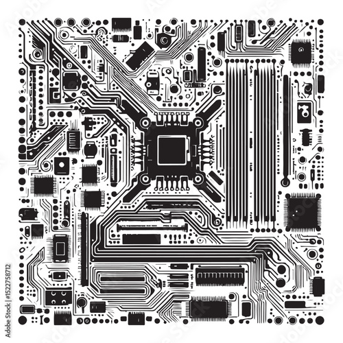 circuit board background