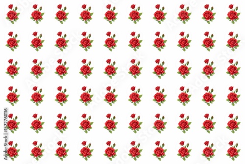 seamless pattern with  rose flowers