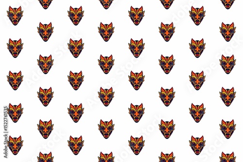 seamless pattern feathering masks
