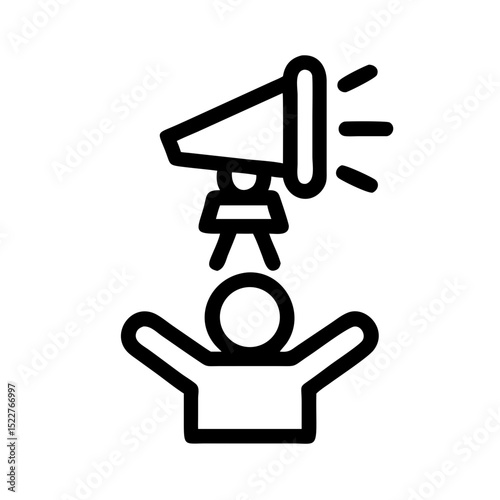 Advertising icons set.Containing marketing, promotion, announcement, branding, campaign, Ad, billboard, banner and Solid,line, silhouette  vector icons collection.