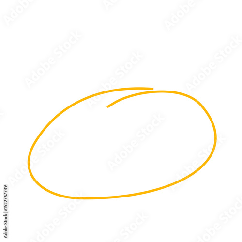 Oval shape doodle