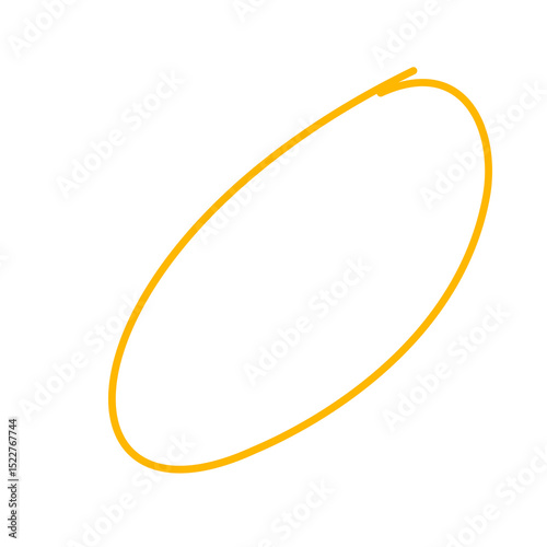 Oval shape doodle