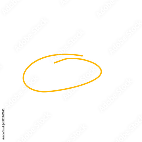 Oval shape doodle
