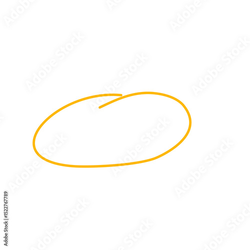 Oval shape doodle