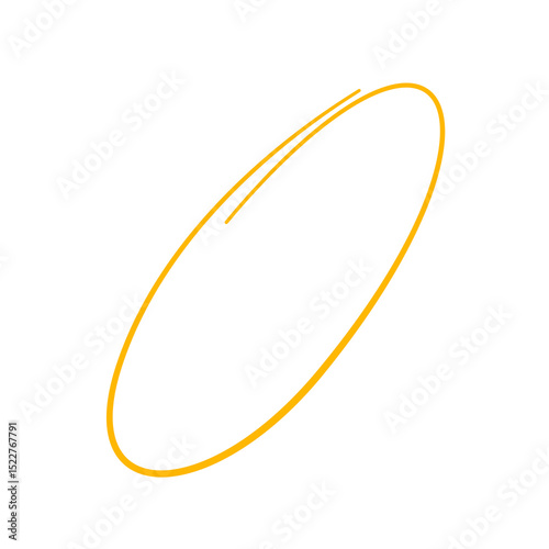 Oval shape doodle