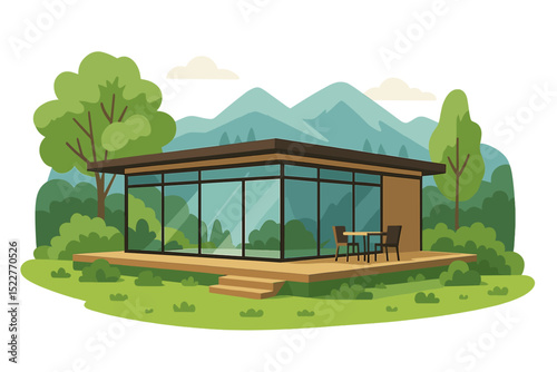 house in the forest