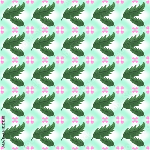 Green background