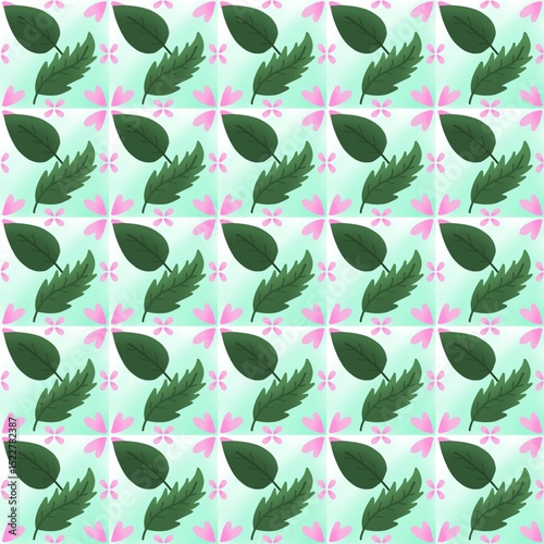 Green background