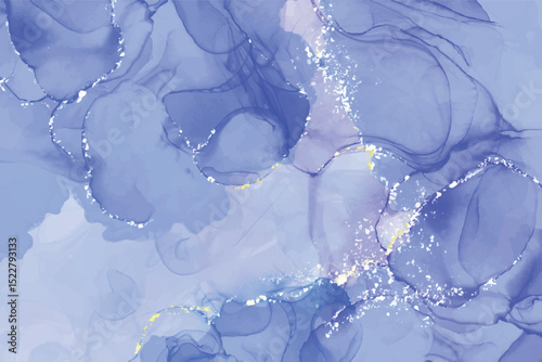 blue water splash watercolor background 