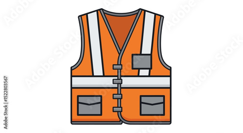 High-Visibility Safety Vest Essential Protection for Workers