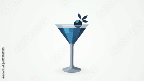 cocktail glass logos