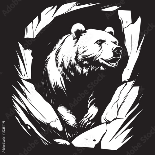 animal, sketch, mammal, vector, drawing, cat, illustration, nature, pet, fur, wildlife, black, hand drawn, wild, head, cute, dog, isolated, bear, white, shaggy, art, tail, kitten, predator