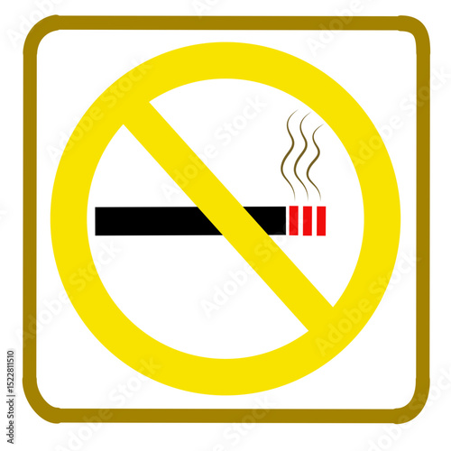 no smoking logo icon