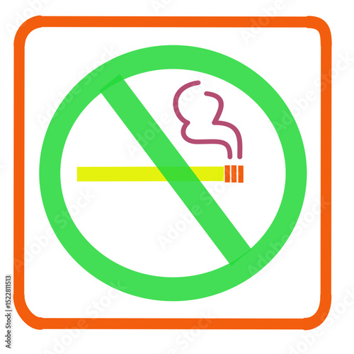 no smoking logo icon