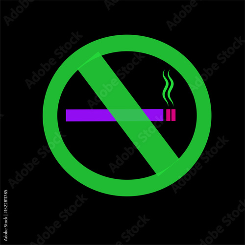 no smoking logo icon