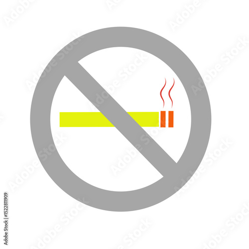 no smoking logo icon
