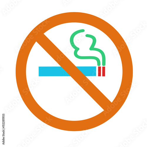 no smoking logo icon