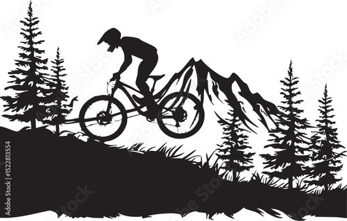 bicycle, bike, isolated, sport, wheel, cycle, cycling, transport, white, pedal, vector, black, illustration, vehicle, vintage, mountain, old, ride, race, silhouette, seat, frame, transportation, bikin