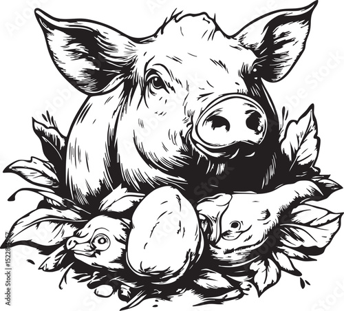 cow, animal, farm, cartoon, vector, illustration, milk, bull, white, cattle, mammal, agriculture, dairy, cute, black, calf, nature, isolated, art, silhouette, beef, livestock, drawing, goat, head