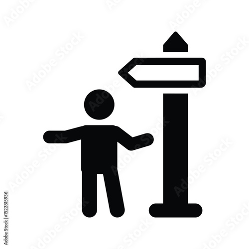 Indicate direction icon