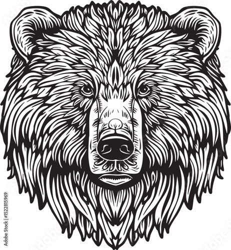 animal, sketch, mammal, vector, wildlife, nature, dog, illustration, drawing, pet, bear, black, fur, shaggy, white, hand drawn, wild, isolated, tail, head, isolated on white, cat, cute, predator, art