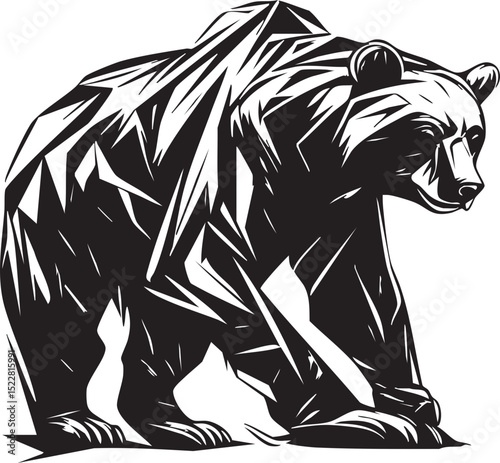 animal, sketch, mammal, vector, wildlife, nature, dog, illustration, drawing, pet, bear, black, fur, shaggy, white, hand drawn, wild, isolated, tail, head, isolated on white, cat, cute, predator, art