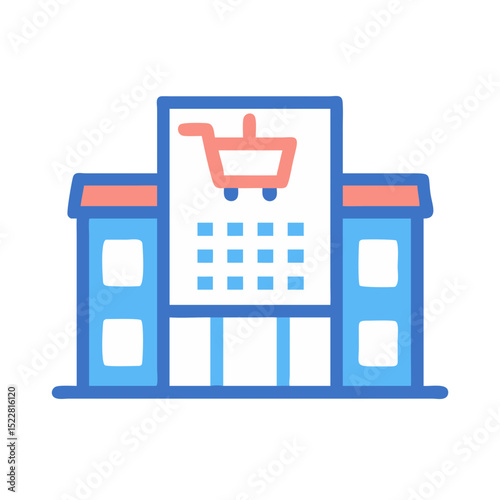 Shopping concept Icon set Business, shopping bot, shopping platform, hot sale, cloth shop, pet shop, shopping hours, motor shop,