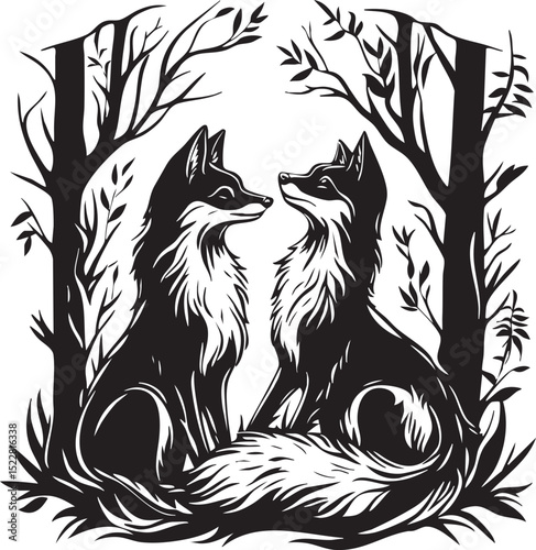 deer, animal, vector, silhouette, illustration, reindeer, christmas, nature, wild, mammal, forest, wildlife, antler, cartoon, stag, elk, winter, hunting, tree, head, design, horn, art, moose, drawing