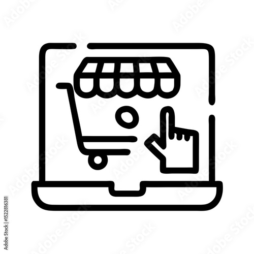 Shopping concept Icon set Business, shopping bot, shopping platform, hot sale, cloth shop, pet shop, shopping hours, motor shop,
