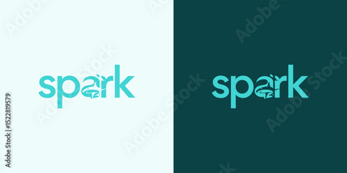 spark logo design unique