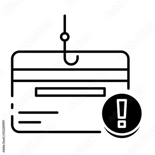 This Phishing icon is suitable for Network Security, Digital Security, etc