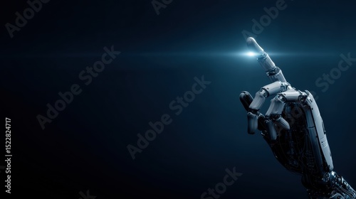 Innovative Robotic Hand with Precision Lighting