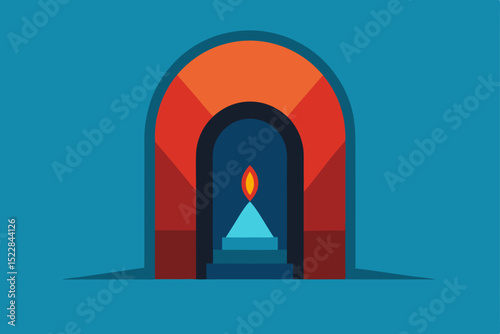 a portal opening to another dimension 