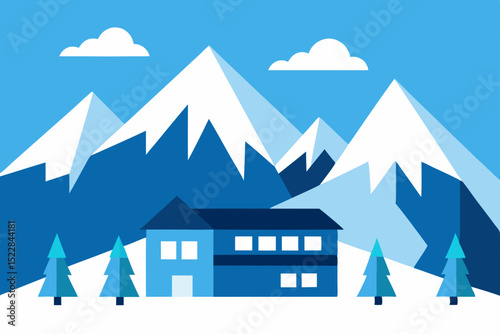 Serene Mountain Lodge A Winter Wonderland Escape
