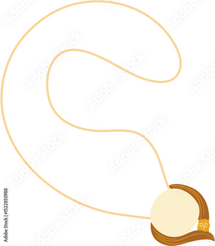 women's necklace Illustration