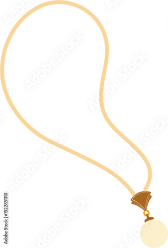 women's necklace Illustration